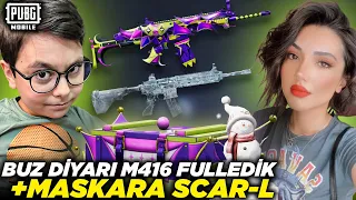 TAKİPÇİMLE BUZ DİYARI M416 FULLEDİK + MASKARA SCAR-L | PUBG Mobile