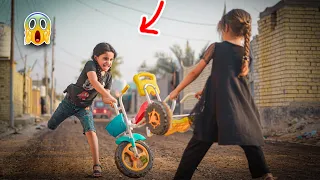 عذوره ام السان )) تعاركت وي بت جيرانه وصارت كارثة _تحشيش |.| حكيم الزين