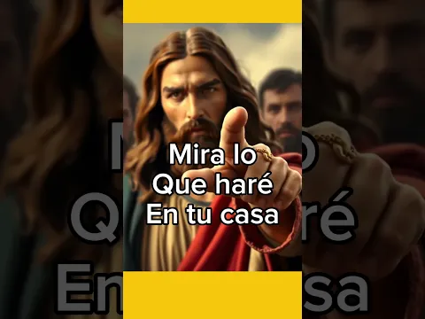 Mira lo que haré en tu casa
