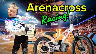 Electric Balance Bike Racing: it went WRONG 😫