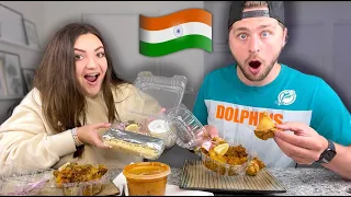 TRYING AUTHENTIC INDIAN FOOD FOR THE FIRST TIME
