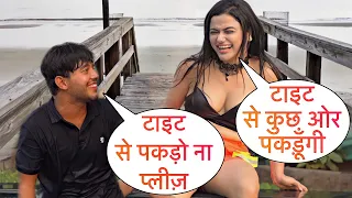 Tight Se Pakado Na Prank Gone Romantic On Cute Girl In Mumbai By Desi Boy With New Twist