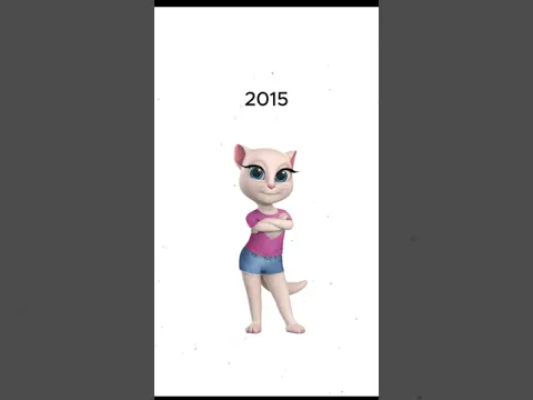 Evolution of Outfit'7s Angela
