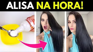 Melhor Progressiva Caseira 100% Natural (ALISA NA HORA DA RAIZ AS PONTAS) Hidratação Alisa Cabelo