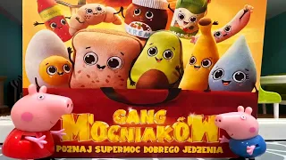 Bajka Świnka Peppa po polsku 🐽 Peppa wybiera Mocniaka 🐽 Gang Mocniaków z Biedronki