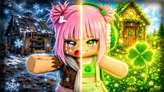 😭 ¡NIÑA SALADA VS NIÑA CON SUERTE!🍀 | Roblox Compilación #roblox #brookhaven