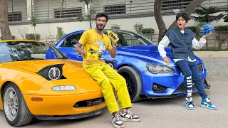 Blue Color vs Yellow Color for 24 Hour Challenge!