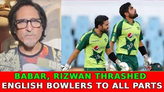 Babar, Rizwan thrashed English bowlers to all parts