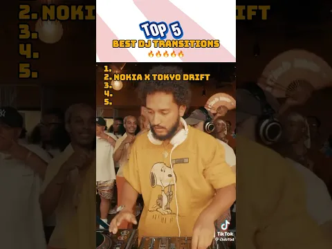 Ranking Top 5 Best DJ Transitions #rankings #top10 #top5 #djtransition #transitions #dj