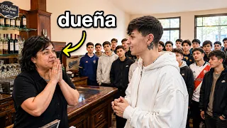 Sorprendí a un Restaurante Vacío con 100 de mis Seguidores