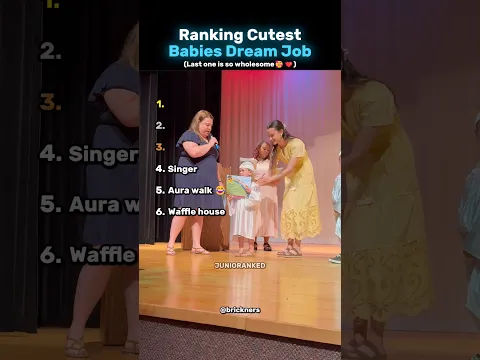 Ranking Cutest Babies Dream Job