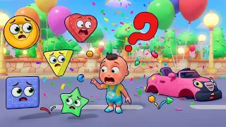 Lagu Roda Bulat & Bentuk 🚗 Lagu Anak Edukasi & Koleksi Lagu Menarik 🍓 Baby Berry Lucu