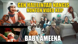 GEN HALILINTAR NANGIS NONTON MUSIC VIDEO MALAIKAT HIDUPKU BABY AMEENA ATTA AUREL
