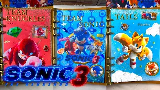 Journaling 다꾸 | Sonic the Hedgehog 3 collection 수퍼소닉 3 모음 | Scrapbooking