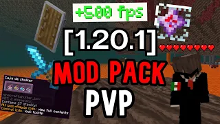 El MEJOR MOD PACK  para Minecraft [1.20.1] -  Para Optimización y PvP | Diander☕