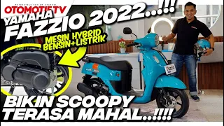 FULL REVIEW YAMAHA FAZZIO 2022, SCOOPY KALAH FITUR..!?!?! l Otomotif TV