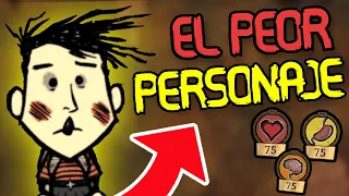 puedo SOBREVIVIR con el personaje MAS DEBIL en Don't Starve Together!? // Gameplay español #1