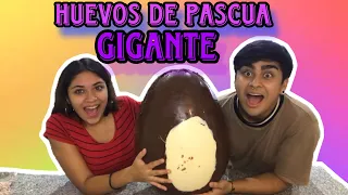Cocinamos un huevo de Pascua GIGANTE -BeluYNahu
