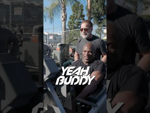 YEAH BUDDY™️ Preworkout had Ronnie & Arnold Pumped