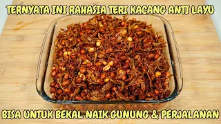 TERNYATA INI RAHASIA TERI KACANG ANTI LAYU BISA UNTUK BEKAL NAIK GUNUNG & PERJALANAN