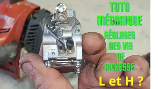 90% des gens règlent mal leur carburateur (vis L / H expliquées)