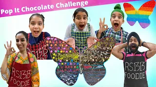 Pop It Chocolate Challenge - Gone Wrong | RS 1313 FOODIE | Ramneek SIngh 1313 | RS 1313 VLOGS