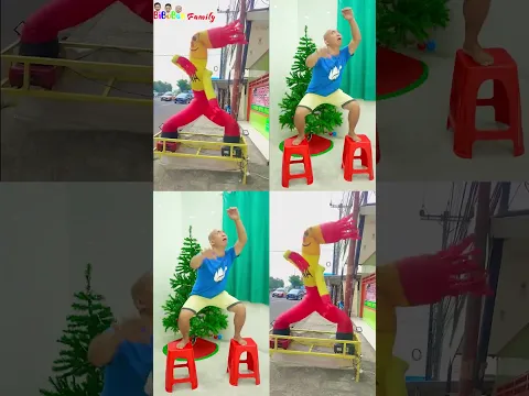 BiBoBen Family | Funny dance Aram sam sam | Let's dance with me 🥳🥳🥳