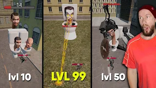 Обзор на Toilet Fight лучшая игра про Скибиди туалет @dippercolt1515