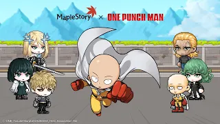 The Strongest Collaboration in Maple World: MapleStory x One-Punch Man | MapleStory​