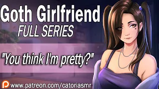 ASMR | Cute Goth Girl likes You [Strangers to Lovers] [Goth GF Roleplay Series] [Parts 1-5]