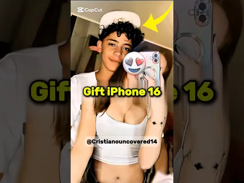 Ronaldo Jr. desperdicia $2,000 en su novia 😮😮 #ronaldo #ronaldojunior #girlfriend #iphone