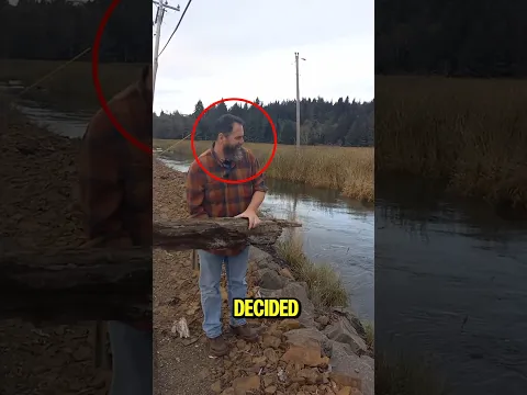 What Happens When You Throw a Piece of Wood Into a Whirlpool!😱