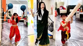 【斗罗大陆】唐舞桐一家被坏人追击！下秒拿起武器反击~#唐三#小舞#唐舞桐 #印度