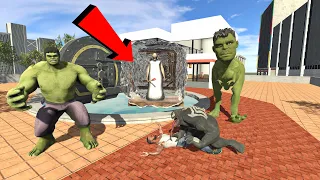 Franklin Found Secret Hulk Bunker in Indian Bike Driving 3D