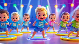 Dudi Dudi Dam Dam Dance 💃 | Dodi Dodi Dum Dum Kids Dance | Funny Kids Videos | Kids Rhymes #dudidam