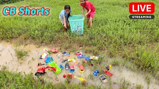 Yana and Eva spotted a lot of small cars in the canal water