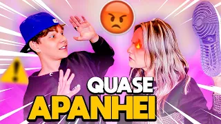 FIQUEI DE CASTIGO! minha mãe viu meus vídeos com a minha crush