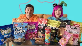 PROBANDO LOS SNACKS MAS RAROS