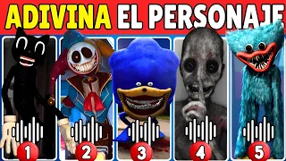 ¡Adivina los Personajes de Juegos de Terror por Sonidos😱Quiz Halloween | HUGGY WUGGY
