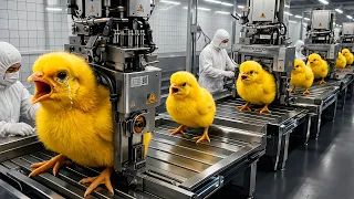 How Millions of Chickens Are Born Every Day | Inside The World’s Biggest Mega Hatchery Factory 😱