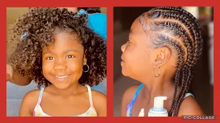 Easy protective styles! | on natural Hair | 3C hair