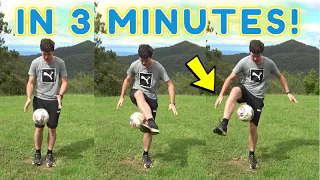 Learn the AROUND THE WORLD football trick! *EASY TUTORIAL*