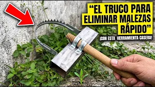 🛠️✅ MEJOR TRUCO para sacar hierba #diy