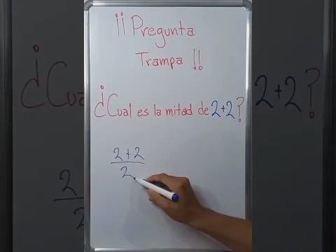 Pregunta trampa de matemáticas #estudiantes  #mathematics