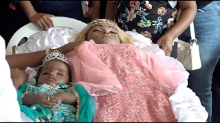 Funeral service of Geeta and Jada (Mother and Daughter)