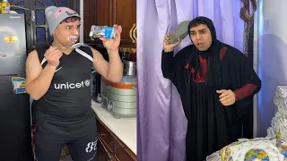 ‎لما العفريت الصغير يأكل علبة الجبنة🧀اللى امه شيلها فى التلاجة😂/رانجو /Mohamed Rango