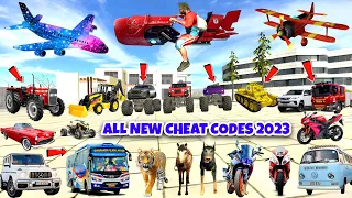 ALL NEW CHEAT CODES OF INDIAN BIKES DRIVING 3D AFTER NEW UPDATE 2023