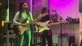 Just Two Teen Sisters with Their Guitars and a rock favorite! 💫 | Hotel California Cover