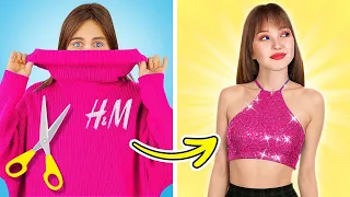 BAYILACAĞINIZ MODA HİLELERİ 👗 | DIY Kıyafetler & Muhteşem Kıyafet Dönüşümleri!