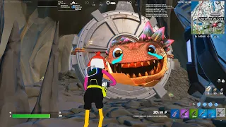 Los klombos están vivos y encerrados dentro de la gruta !! #Fortnite
